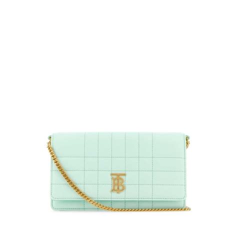 burberry sea green bag|Burberry Sea Green Leather Small Lola Crossbody Bag .